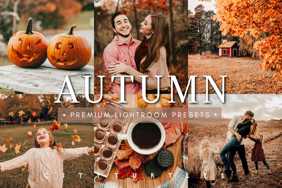Bright Warm AUTUMN Lifestyle Vibrant Fall Lightroom Presets
