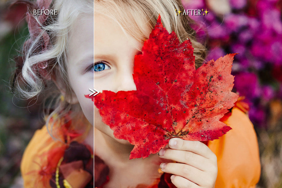 Bright Warm AUTUMN Lifestyle Vibrant Fall Lightroom Presets