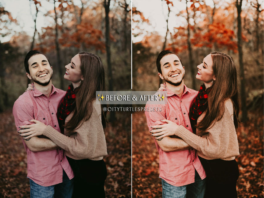 Bright Warm AUTUMN Lifestyle Vibrant Fall Lightroom Presets