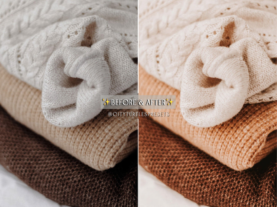 Bright Warm AUTUMN Lifestyle Vibrant Fall Lightroom Presets