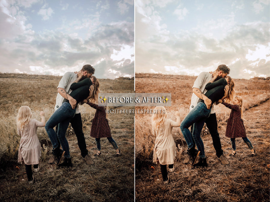 Bright Warm AUTUMN Lifestyle Vibrant Fall Lightroom Presets