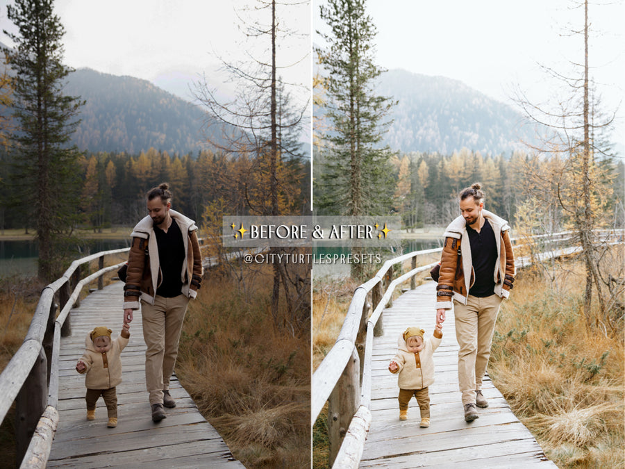 BRIGHT & AIRY Clean Natural Portrait Lightroom Presets