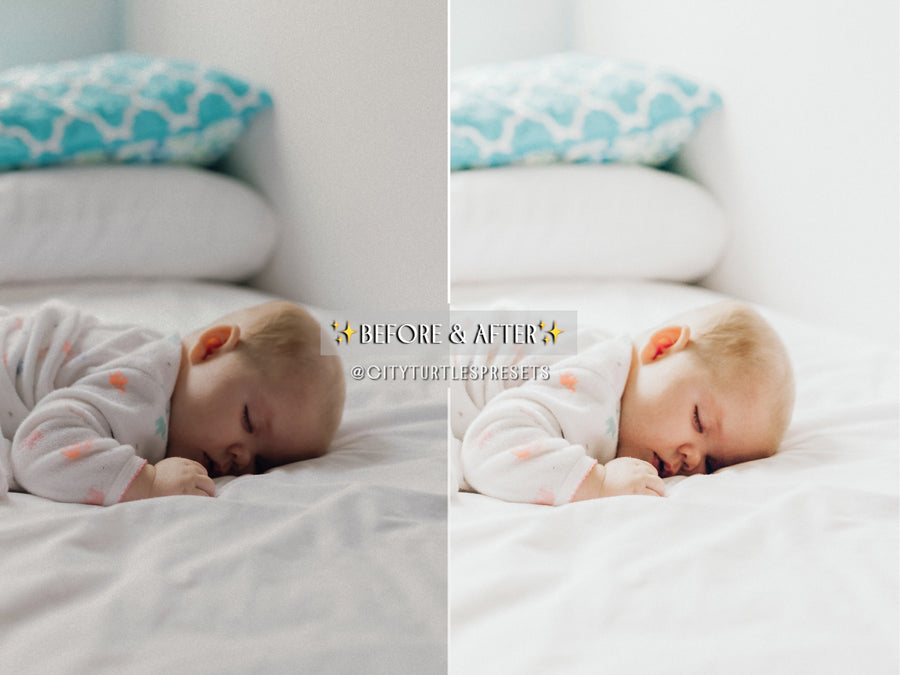 BRIGHT & AIRY Clean Natural Portrait Lightroom Presets