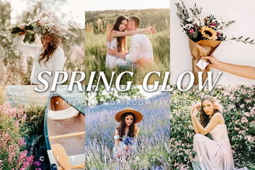 SPRING GLOW Natural Vibrant Lightroom Presets