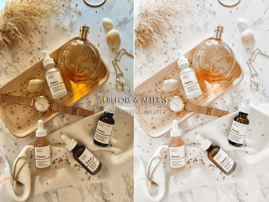 Clean White Product Photography Lightroom Presets