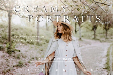 Soft Airy CREAMY PORTRAITS Lightroom Presets