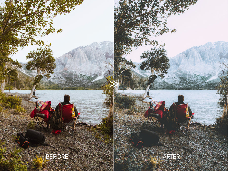 DARK MOODS Soft Matte VSCO Film Lightroom Presets