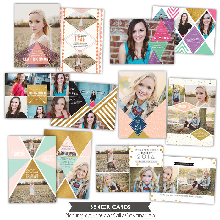 Grad announcements bundle | Golden age