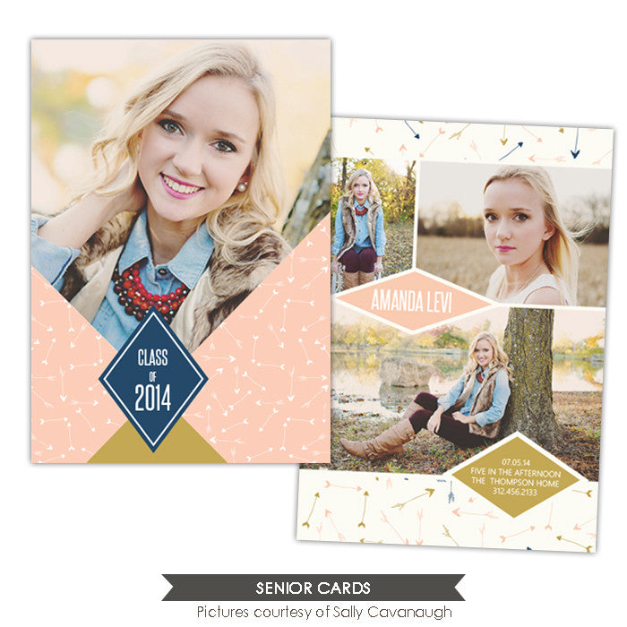 Grad announcement | Sweet Arrows