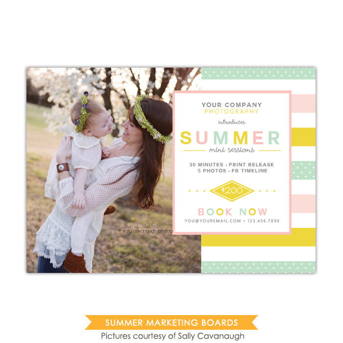 Photography Marketing board | Sweet sunny day