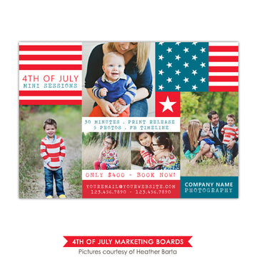 4th of July Marketing board | Patriotic collage