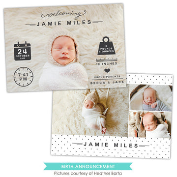 Birth Announcement | Welcoming Jamie
