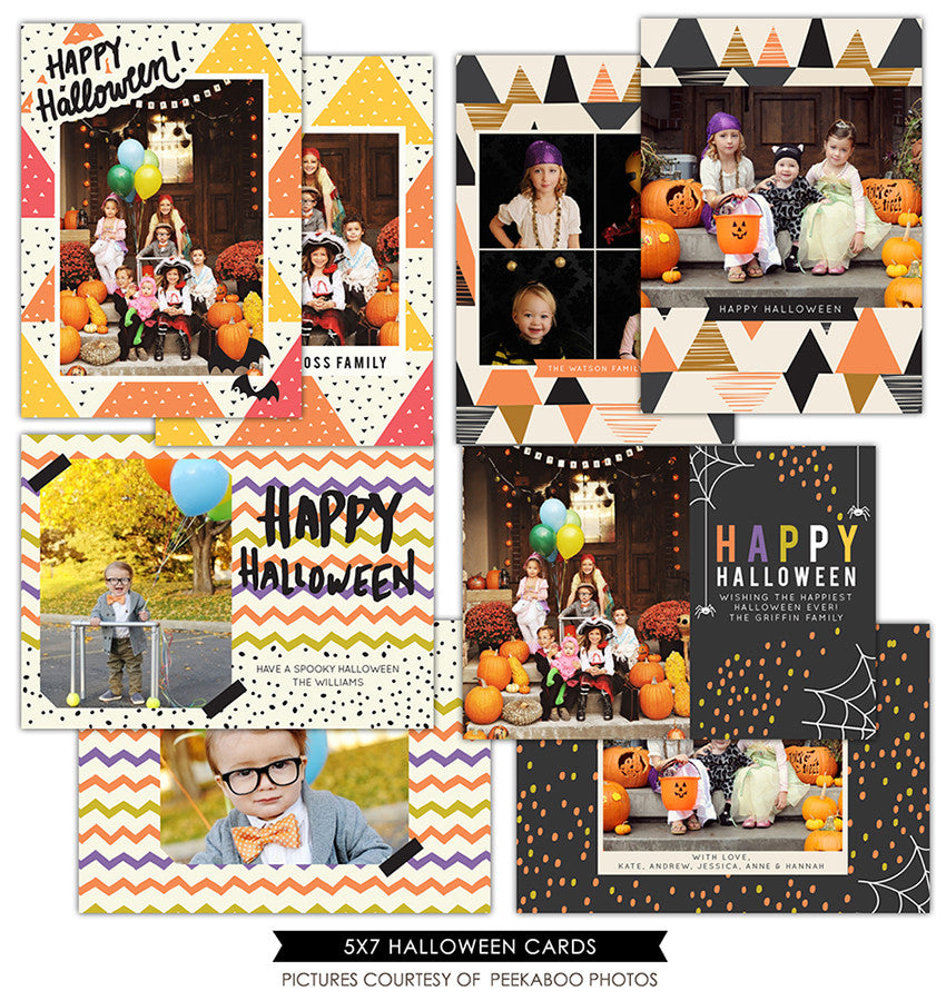 Halloween Photocards Bundle | Halloween Collection II