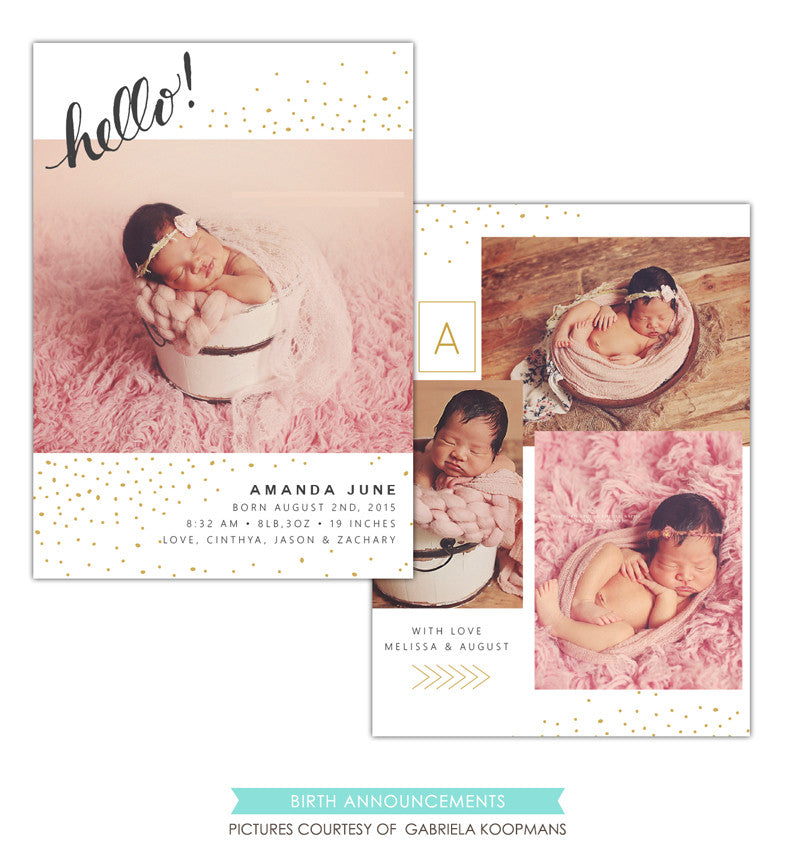 Birth Announcement | Sweet Amanda