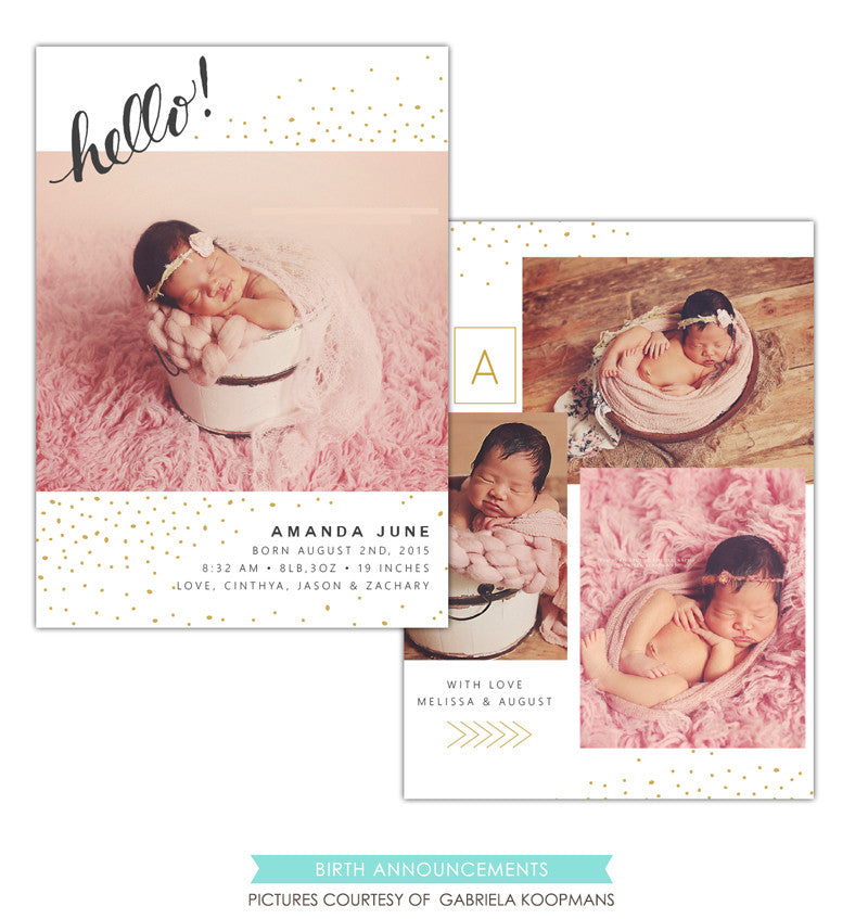 Birth Announcement | Sweet Amanda