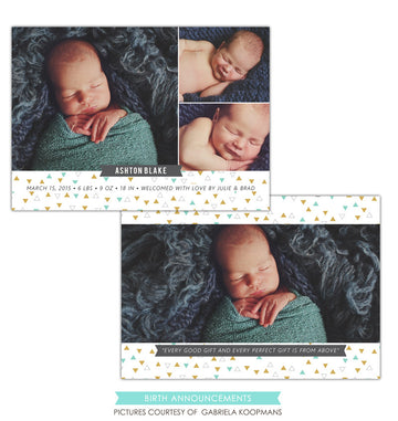 Birth Announcement | Little Blake