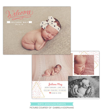 Birth Announcement | Welcome Juliana