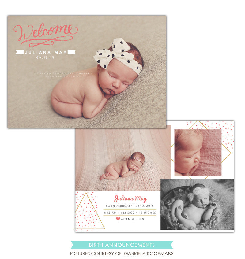 Birth Announcement | Welcome Juliana