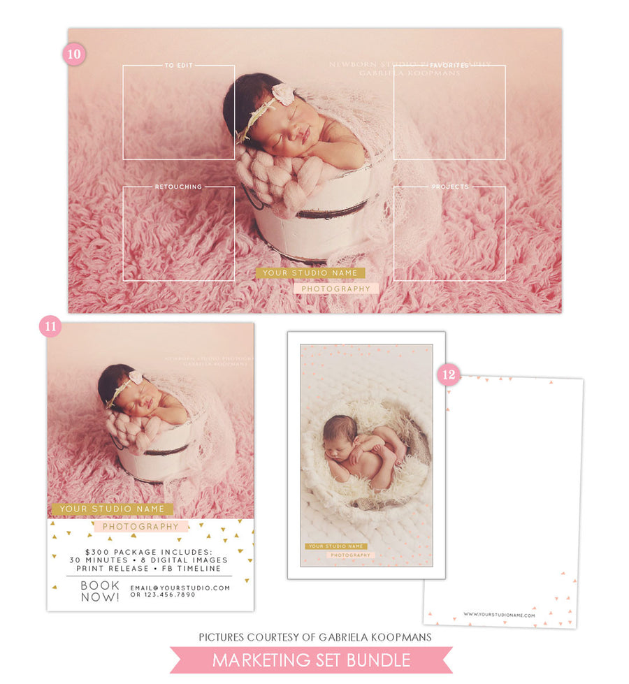 Marketing Set | Modern baby set