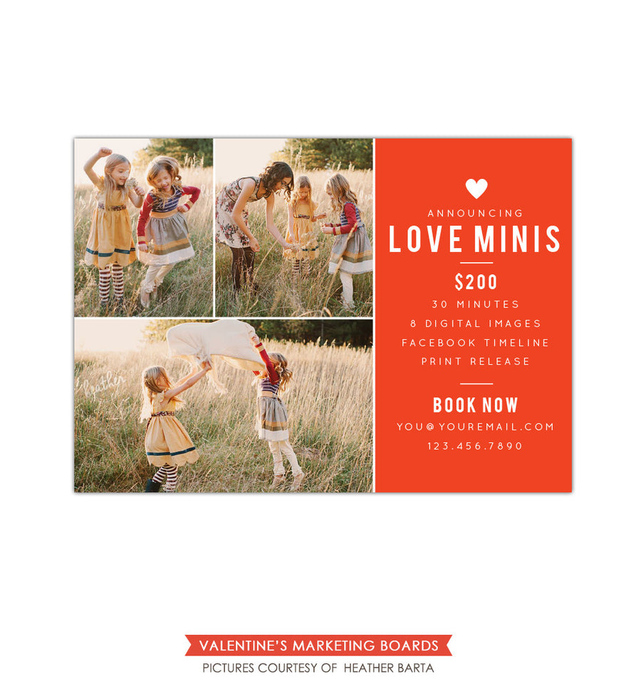 Photography Marketing board | Minis minis