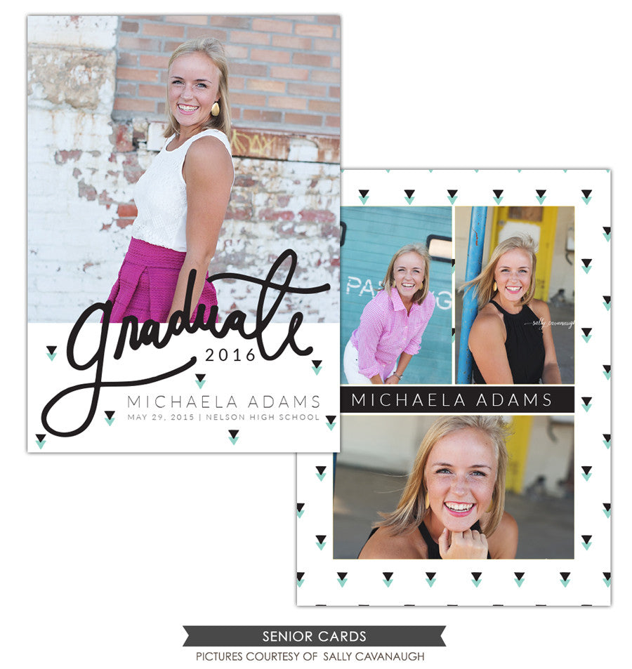 Grad announcement | Black arrows