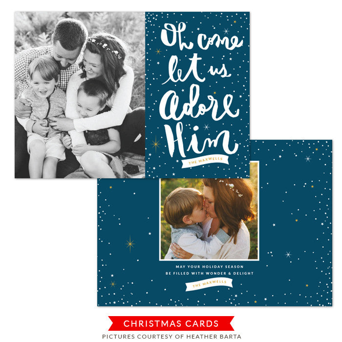 Christmas Photocard Template | Christmas To Remember