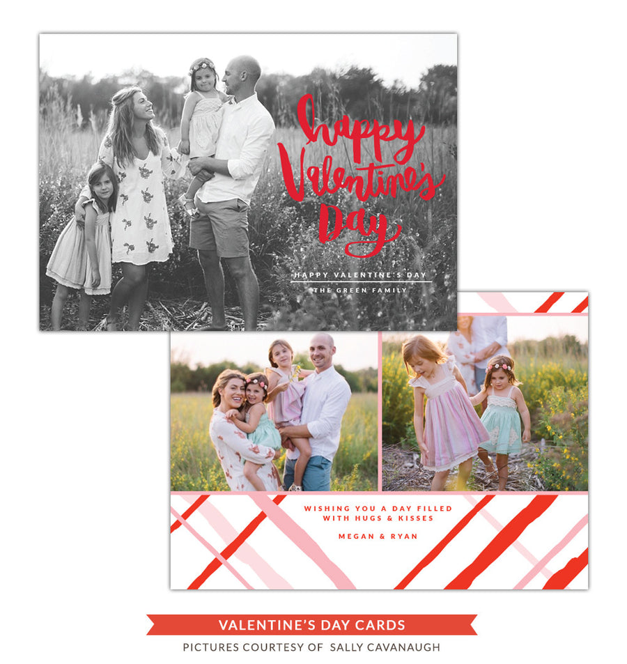 Valentine Photocard Template | Our Valentine