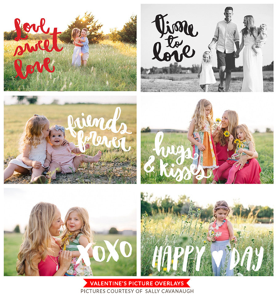 Valentine's Photo Overlays | Time to love