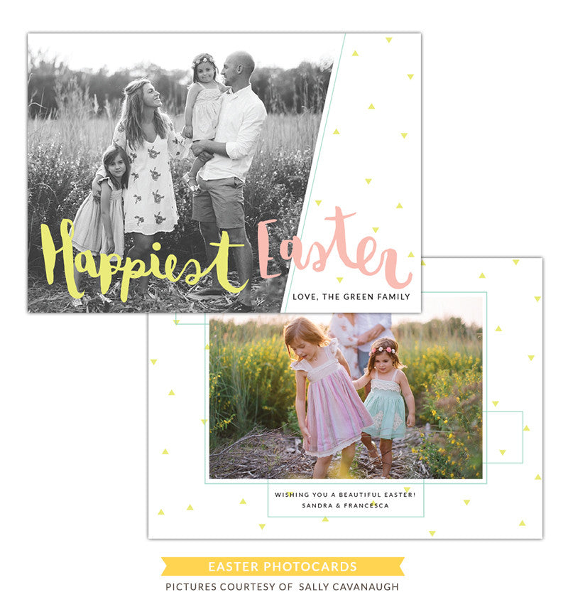 Easter photo card | Happiest Easter