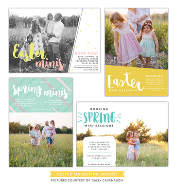Photography Marketing boards | Easter time