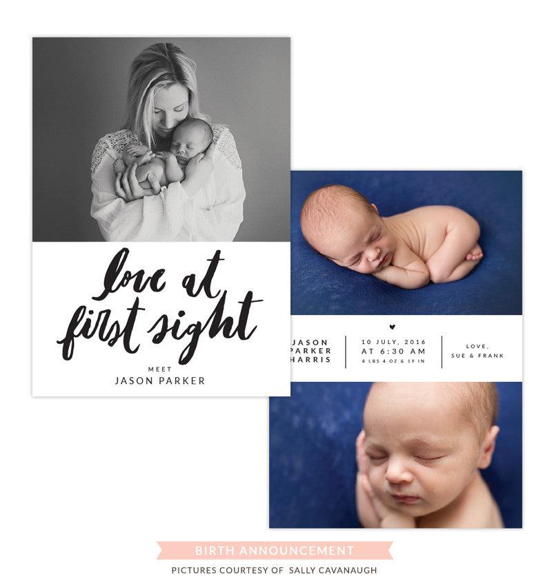 Birth Announcement | First sight