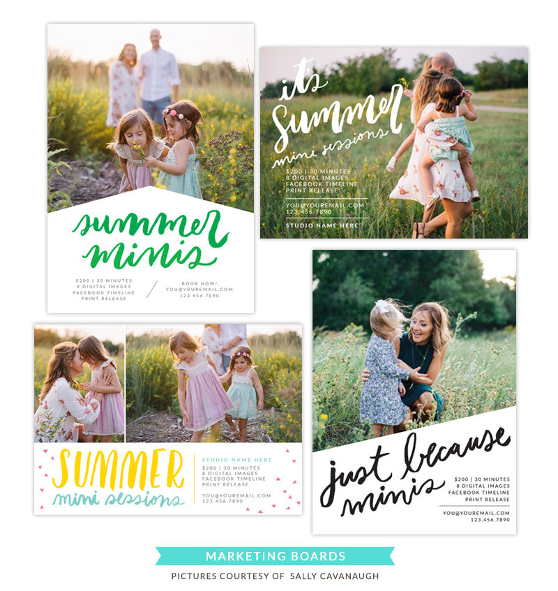 Photography Marketing boards | Sun and fun