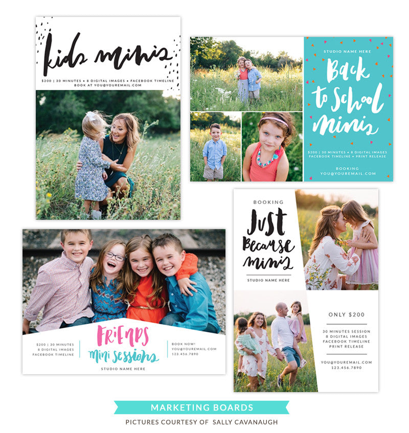 Photography Marketing boards | School pics