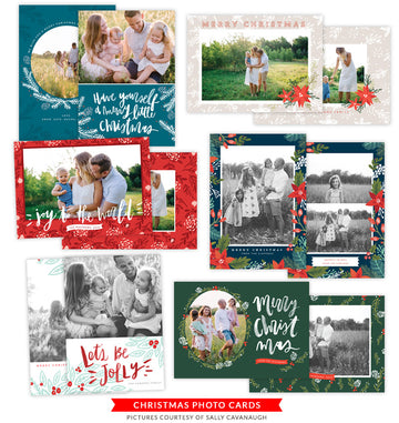 Christmas Photocards Bundle | Lights of Christmas