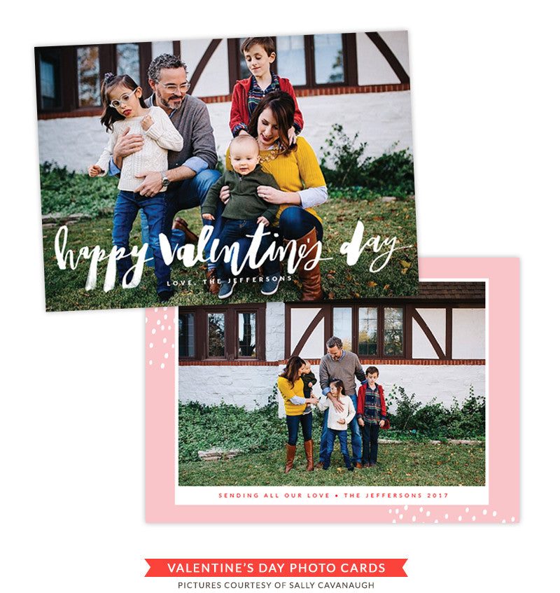 Valentine Photocard Template | This is Love