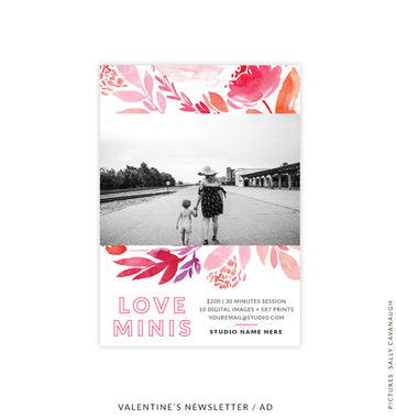 Valentine's Photography Marketing Board | Love Bouquet