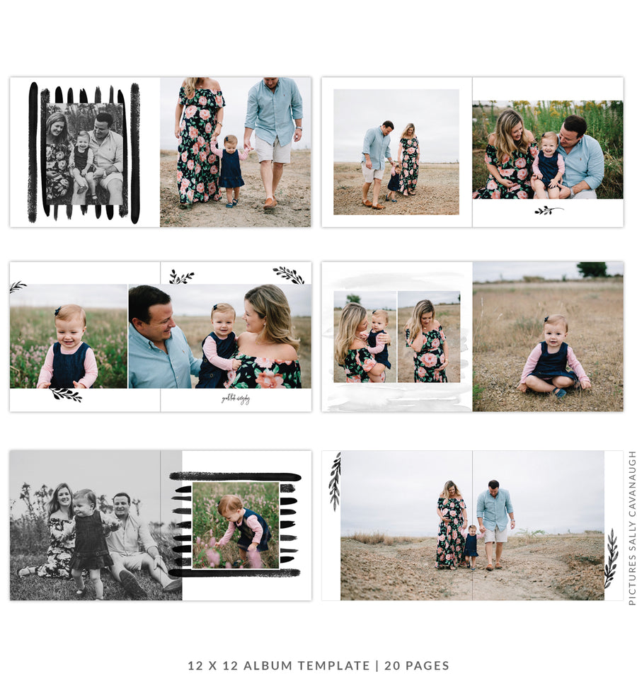 Family Treasure |  12x12 Album template