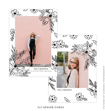 Senior Card | Floral Adventure
