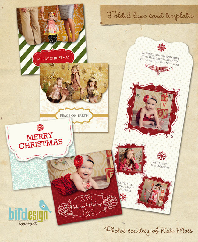 Holiday Ornate Photocards | Spread Love