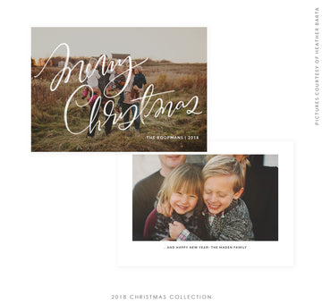 2018 Christmas 5x7 Photo Card | Wishes Come True