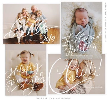 2018 Christmas 5x7 Photo Card Bundle | Brightest Season