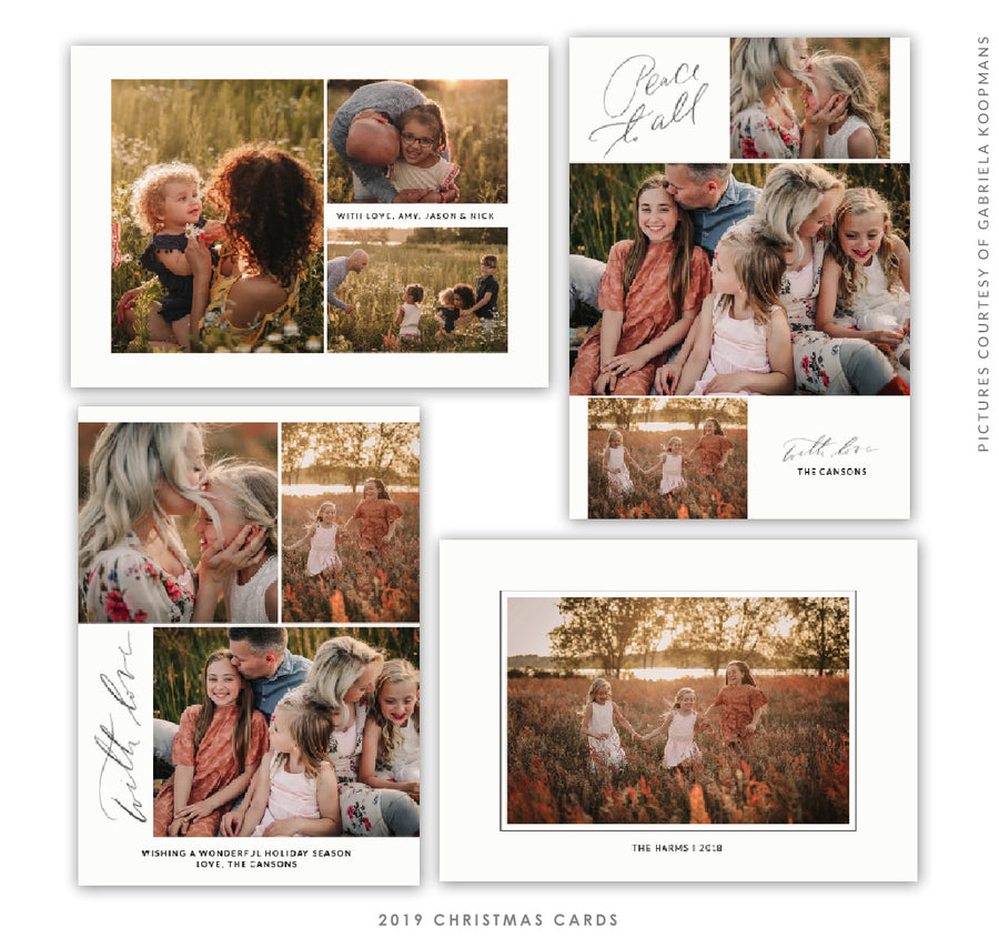 Christmas 5x7 Photo Card Bundle | Classical Dreams