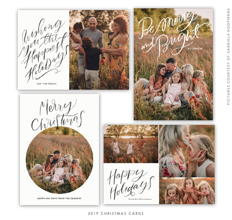 Christmas 5x7 Photo Card Bundle | Classical Dreams