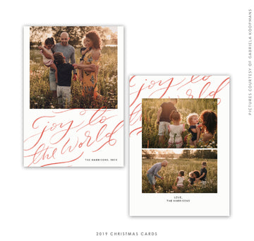 Christmas 5x7 Photo Card | Jesus Joy