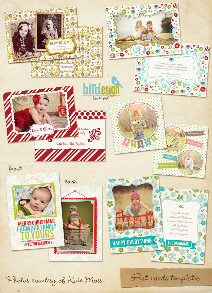 Holiday Photocards Bundle | Holly Jolly