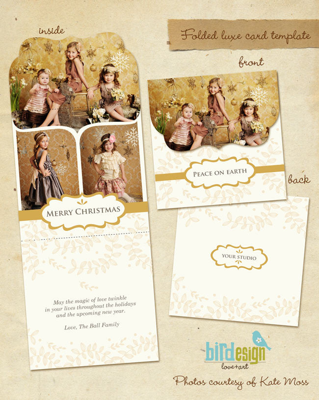 Holiday Ornate Photocards | Spread Love
