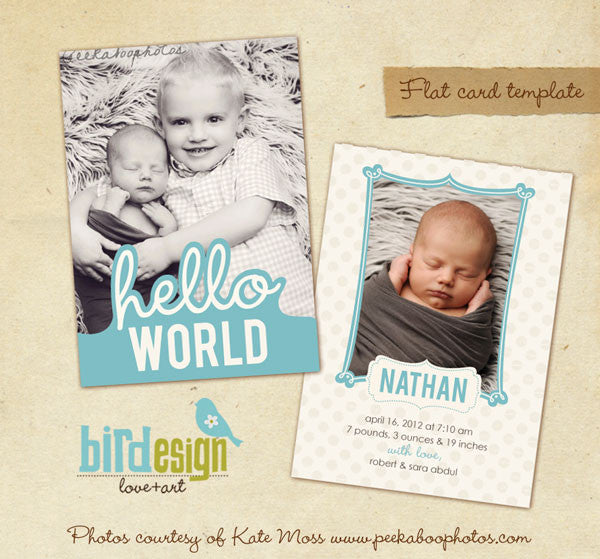 Birth Announcement | Brothers