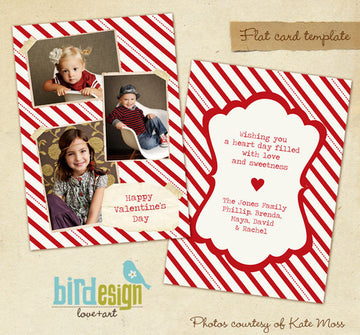 Valentine Photocard Template | Sharing love