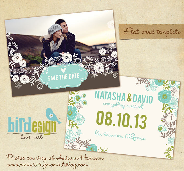 Together | Save the date card