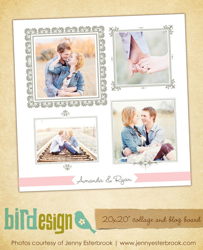 20x20 collage & blog board | Epic love